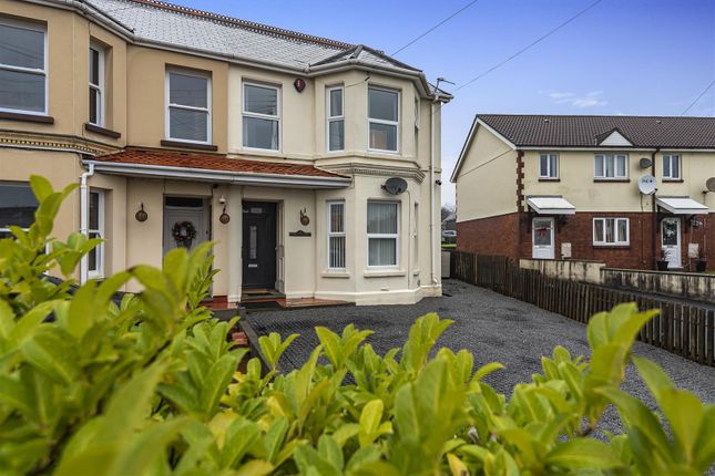 Thumbnail Semi-detached house for sale in Heol Bryngwili, Cross Hands, Llanelli