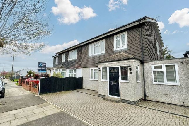 Thumbnail Semi-detached house for sale in Huntsman Road, Ilford