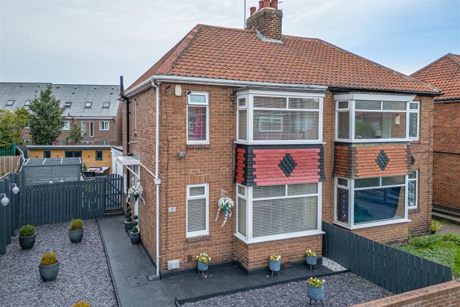Thumbnail Semi-detached house for sale in Radcliffe Place, North Fenham, Newcastle Upon Tyne