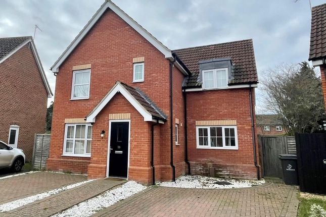 Thumbnail Detached house to rent in Victor Charles Close, Weeting, Brandon