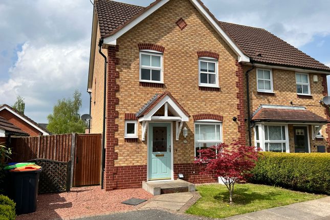 Semi-detached house to rent in Calladine Close, Sutton In Ashfield, Nottinghamshire