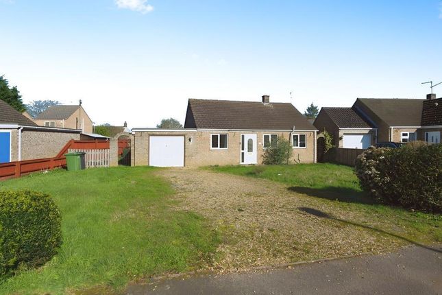 Thumbnail Detached bungalow for sale in Orchard Way, Terrington St John, Wisbech, Norfolk