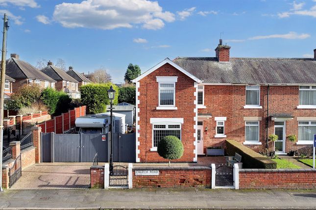 End terrace house for sale in Church Road, Bestwood Village, Nottingham