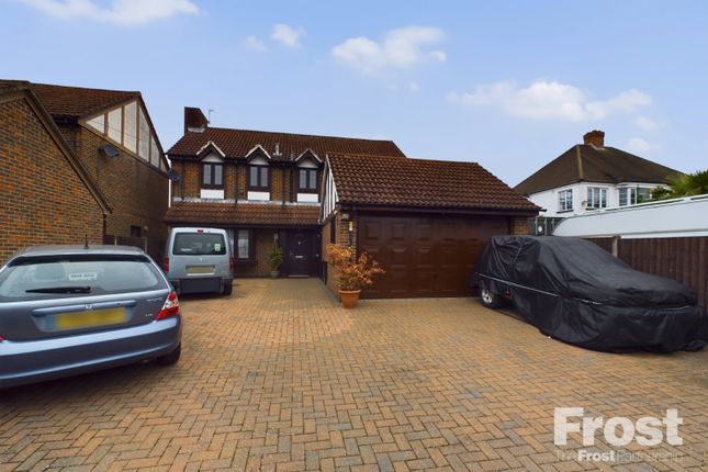 Thumbnail Detached house for sale in Meadow Gardens, Staines-Upon-Thames, Surrey