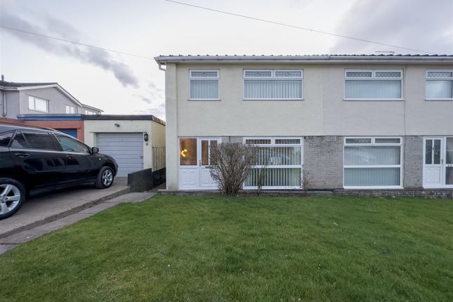 Thumbnail Semi-detached house for sale in Russell Close, New Inn, Pontypool