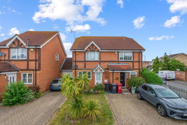 Semi-detached house for sale in Hunters Way, Cippenham, Slough
