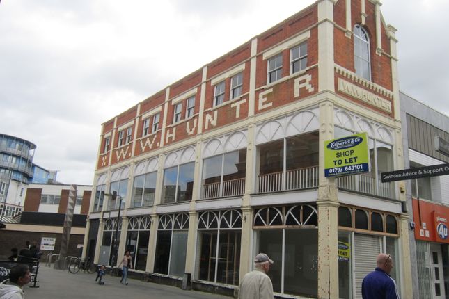 Shop Frontage of Regent Street, Swindon SN1