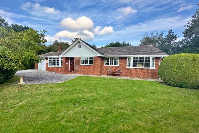 Thumbnail Detached bungalow for sale in Pipers Close, Lower Heswall, Wirral