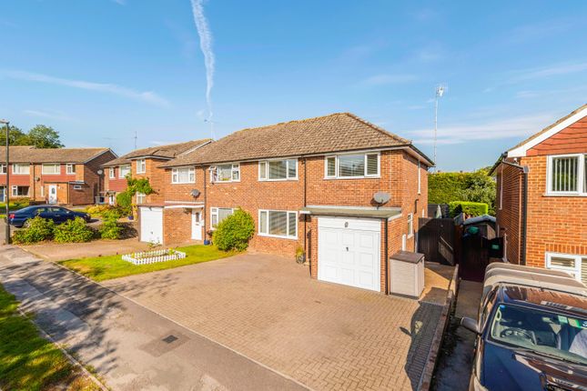 Thumbnail Semi-detached house for sale in Old Station Close, Crawley Down