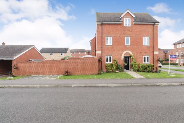 Thumbnail End terrace house for sale in Norcott Mead, New Cardington