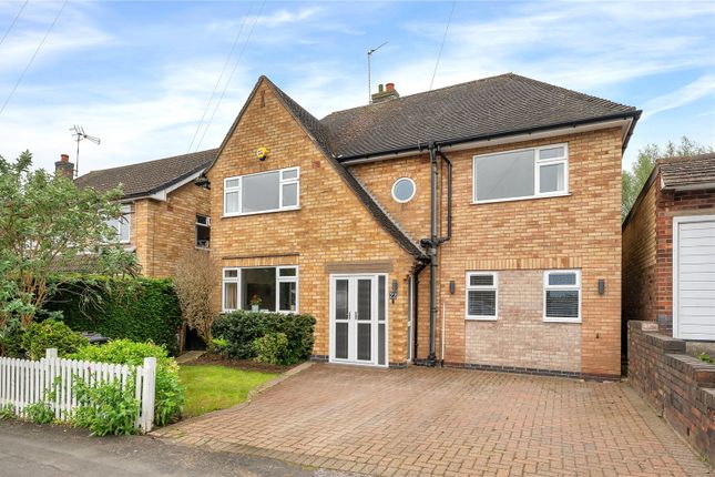 Thumbnail Detached house for sale in Brookside Drive, Oadby, Leicester