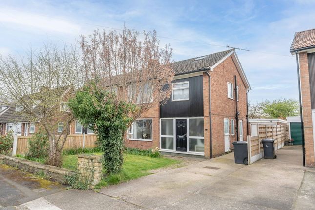 Semi-detached house for sale in Parkside Close, York