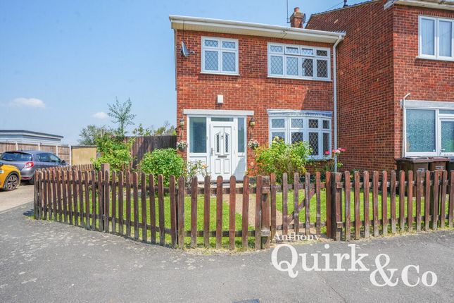 Thumbnail End terrace house for sale in St. Peters Road, Canvey Island