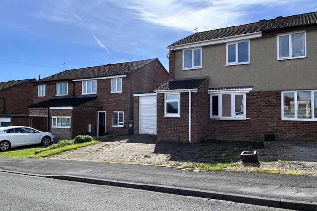 Thumbnail Semi-detached house for sale in St. Cuthberts Avenue, Colburn, Catterick Garrison