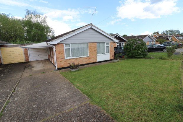 Thumbnail Detached bungalow to rent in Barnardiston Way, Witham
