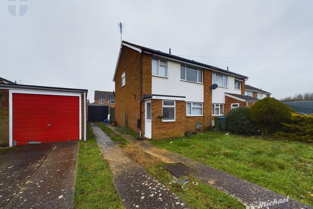 Thumbnail Semi-detached house to rent in Tiverton Crescent, Aylesbury