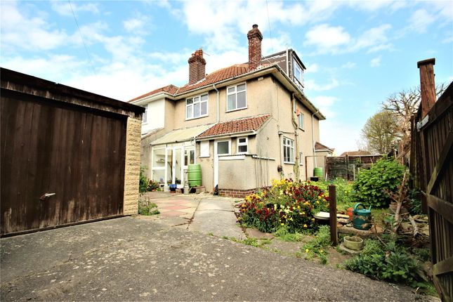 Thumbnail Semi-detached house for sale in Sandcroft Avenue, Uphill, Weston-Super-Mare, Somerset