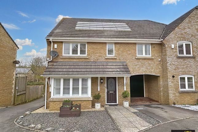 Semi-detached house for sale in Sprague Close, Upwey, Weymouth