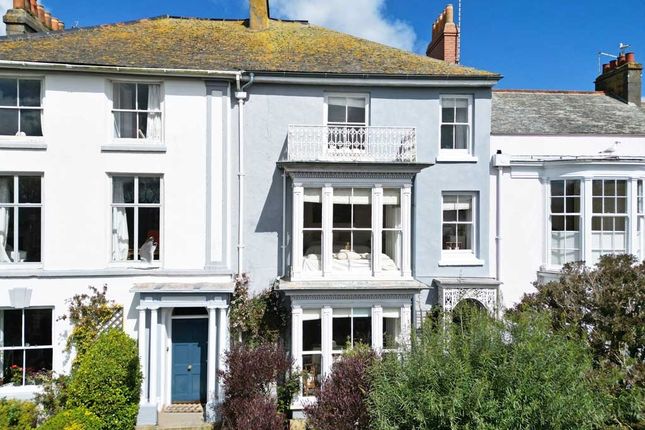 Town house for sale in North Parade, Central Penzance, Cornwall