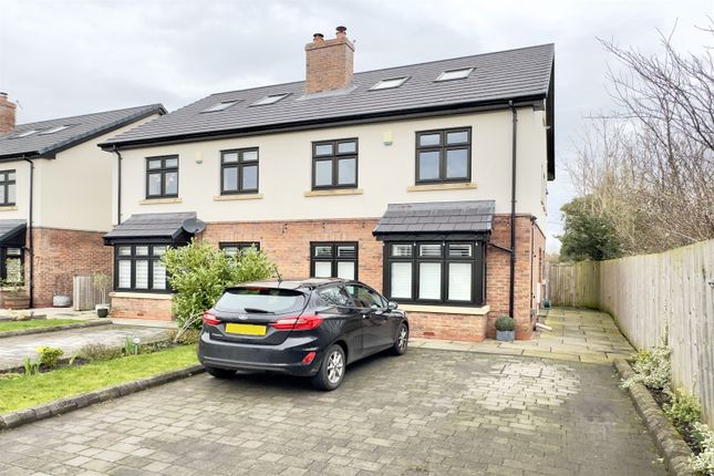 Thumbnail Semi-detached house for sale in Orchard Place, Oak Grove, Poynton, Stockport