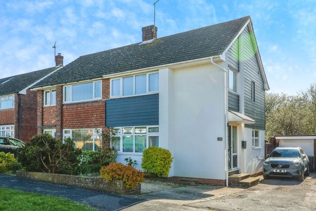 Thumbnail Semi-detached house for sale in Greenfield Crescent, Waterlooville, Hampshire