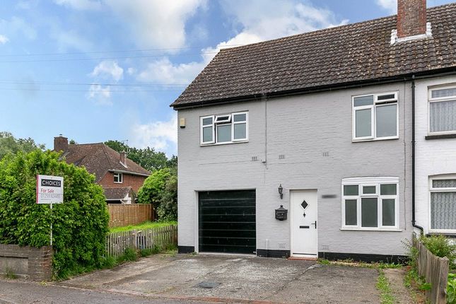 Thumbnail Semi-detached house for sale in Redehall Road, Smallfield, Horley, Surrey