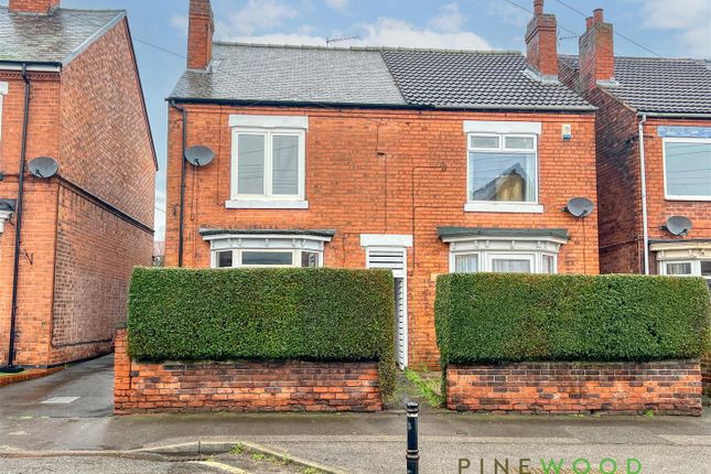 Thumbnail Semi-detached house for sale in Elmton Road, Creswell, Worksop