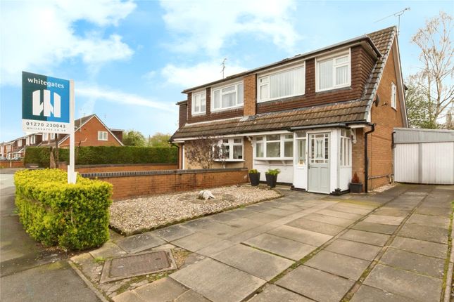 Thumbnail Semi-detached house for sale in Lansdowne Road, Crewe, Cheshire