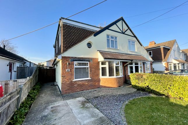 Thumbnail Semi-detached house for sale in Broad Road, Willingdon, East Sussex