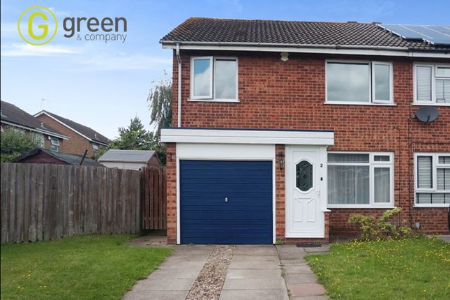 Thumbnail Semi-detached house for sale in Harbury Close, Minworth, Sutton Coldfield