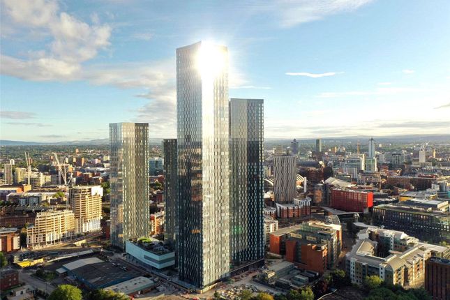 Thumbnail Flat to rent in South Tower, Deansgate Square, 9 Owen Street, Manchester