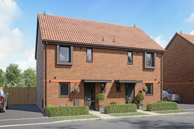 Thumbnail Semi-detached house for sale in "The Ashworth" at Grovehurst Road, Iwade, Sittingbourne
