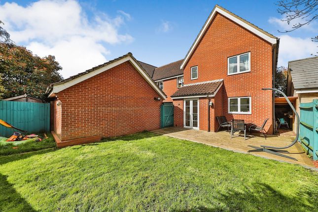 Link-detached house for sale in Hartbee Road, Old Catton, Norwich