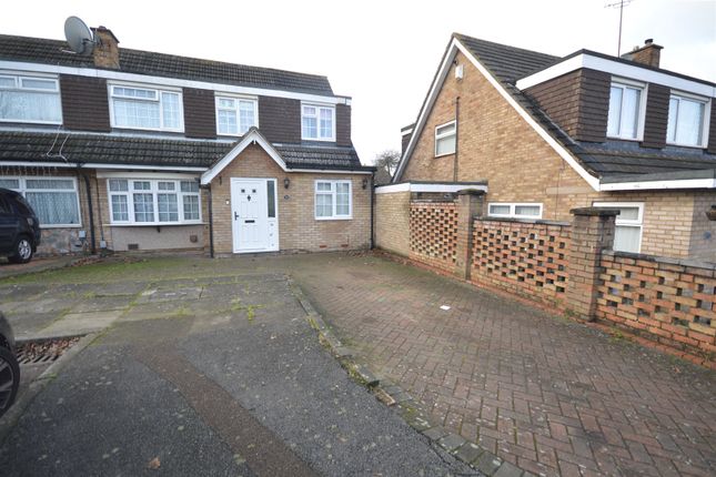 Thumbnail Semi-detached house for sale in Holgate Drive, Luton, Bedfordshire