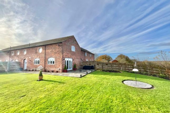 Barn conversion for sale in Town House Barns, Rushy Lane, Barthomley CW2