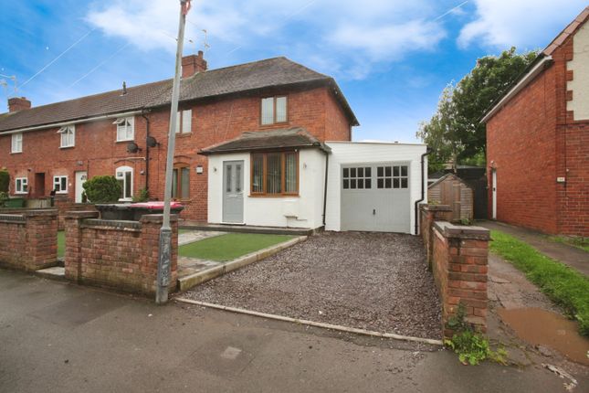 Thumbnail End terrace house for sale in Westwood Crescent, Atherstone, Warwickshire