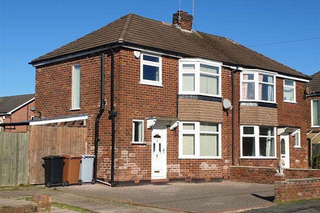 Semi-detached house to rent in Flixton Drive, Crewe