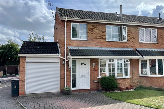 Thumbnail Semi-detached house for sale in Caesar Way, Coleshill, Birmingham, West Midlands