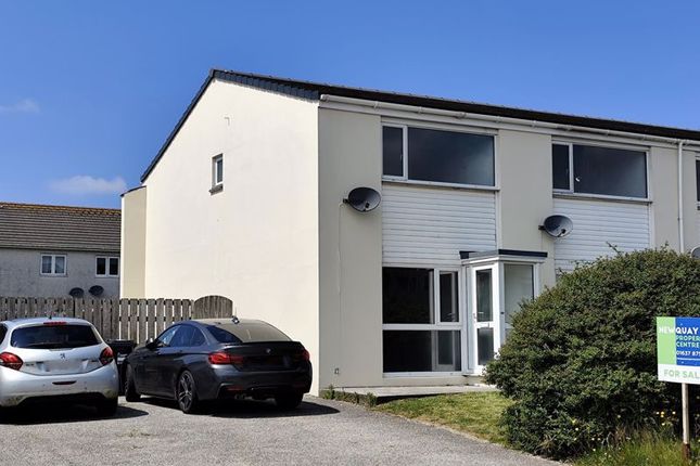 Thumbnail End terrace house for sale in Dale Road, Newquay