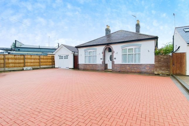Thumbnail Detached bungalow for sale in Ratby Lane, Leicester Forest East