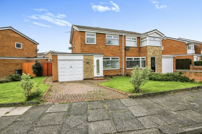 Thumbnail Semi-detached house for sale in Canterbury Avenue, Wallsend