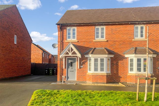 Thumbnail Semi-detached house to rent in Grandison Close, Derby