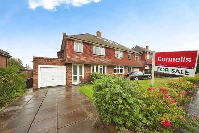 Thumbnail Semi-detached house for sale in Pipers Croft, Dunstable