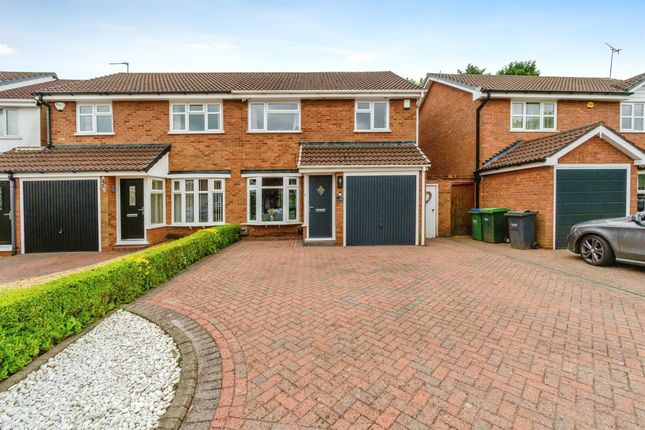 Thumbnail Semi-detached house for sale in Wooding Crescent, Tipton
