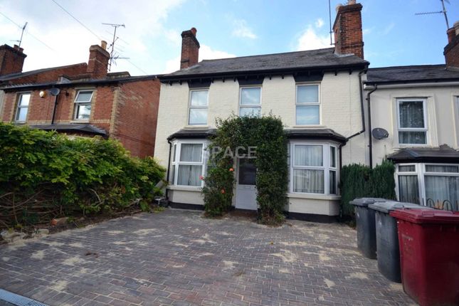 Thumbnail End terrace house to rent in Crescent Road, Reading, Berkshire