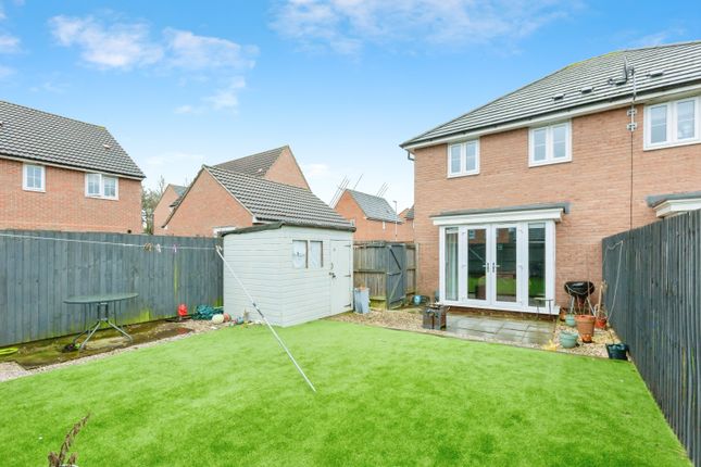 Semi-detached house for sale in Goldworkings Crescent, Glenfield, Leicester