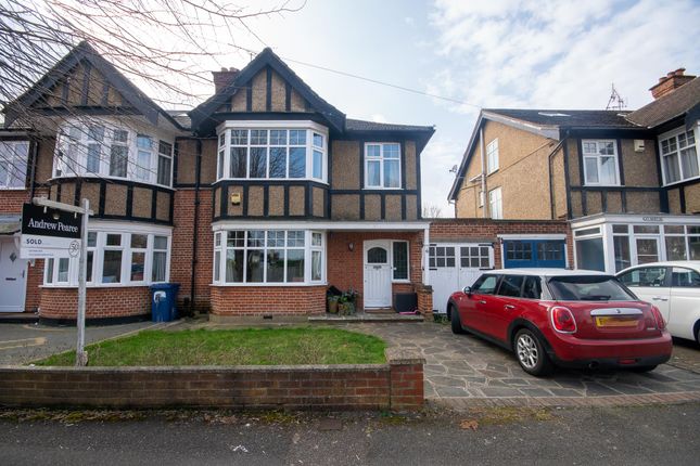 Thumbnail Semi-detached house for sale in Devonshire Road, Eastcote, Pinner
