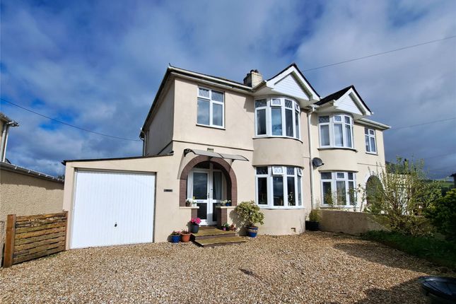 Thumbnail Semi-detached house for sale in Southern Road, Callington, Cornwall