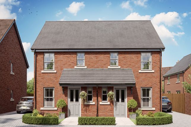 Thumbnail Semi-detached house for sale in "The Tey" at Church Lane, Stanway, Colchester