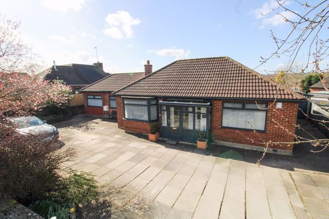Thumbnail Detached bungalow for sale in Nursery Avenue, Stockton Brook, Staffordshire